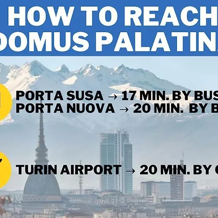 Apartament Domus Palatina Turyn