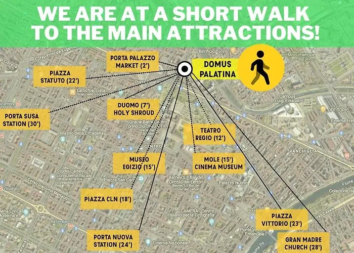 شقة Domus Palatina تورينو